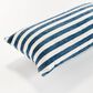 Napa Home and Garden Gideon 12" x 22" Indoor/Outdoor Lumbar Throw Pillow in Dark Blue, , large
