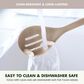 Green Pan Platinum Silicone Splotted Spoon in Taupe, , large