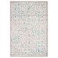 Safavieh Skyler SKY198D 4" x 6" Ivory and Blue Area Rug, , large