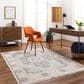 Surya Bursa 8" x 10" Light Gray, Dusty Pink, Charcoal and Cream Area Rug, , large
