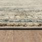 Karastan Marash 5" x 7"6" Cream and Blue Area Rug, , large