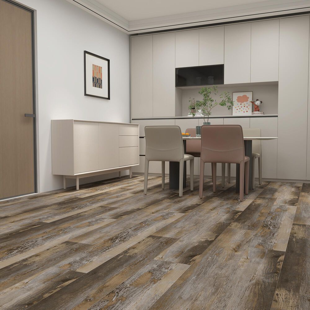 Create Flooring Oakhaven Bedrock Wood 9" x 60" Luxury Vinyl Plank, , large