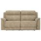 Ashley Next-Gen DuraPella Power Reclining Sofa with Power Headrest in Sand, , large