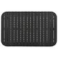Hearth and Haven 4-Piece Patio Conversation Set with Gray Cushion in Black, , large