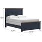 Ashley Landocken Full Panel Bed in Brown and Blue, , large