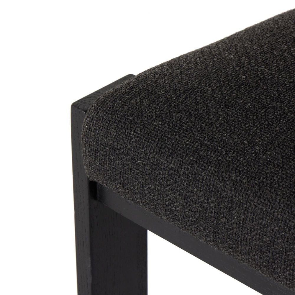 Four Hands Roxy Dining Side Chair in Brushed Ebony Oak, , large