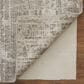 Feizy Eastfield 69A5F 3" x 5" Gray and Beige Area Rug, , large