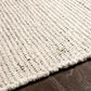 Surya Azalea 10" x 14" Light Beige, Black and Gray Area Rug, , large