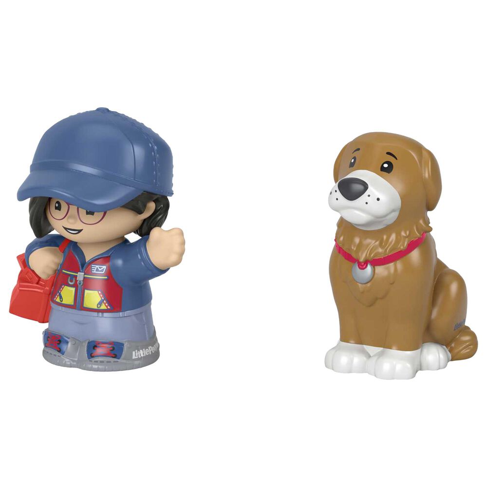 Little People Mailperson and Dog, , large