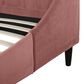 Jennifer Taylor Home Aspen Queen Upholstered Platform Bed in Ash Rose, , large