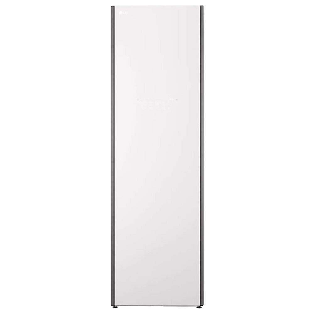 LG Steam Closet with TrueSteam Technology and Exclusive Moving Hangers in Cream White, , large