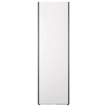 LG Steam Closet with TrueSteam Technology and Exclusive Moving Hangers in Cream White, , large