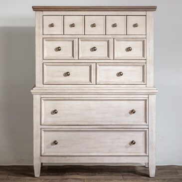 Belle Furnishings Heartland Chest in Antique White, , large