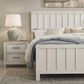 Ashley Shaybrock 2-Drawer Nightstand in Antique White and Brown, , large