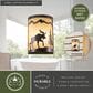 Vaxcel Yellowstone 1-Light Moose Wall Sconce in Burnished Bronze, , large