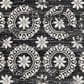 Surya Lavadora Oriental 6"7" Round Black, Gray and Light Gray Area Rug, , large