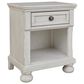Ashley Robbinsdale 1 Drawer Nightstand in Antique White, , large
