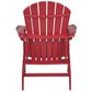 Signature Design by Ashley Sundown Treasure Adirondack Chair in Red, , large