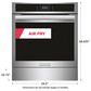Frigidaire Gallery SNGL Wall Oven w/Air Fry, , large