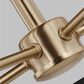 Other Zarra Large 5-Light Pendant in Satin Brass and Midnight Black, , large