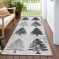 Dalyn Rug Company Wonderland WN19 2"3" x 7"6" Gray Indoor/Outdoor Runner, , large