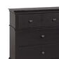 Riva Ridge Oxford 6-Drawer Dresser in Black, , large
