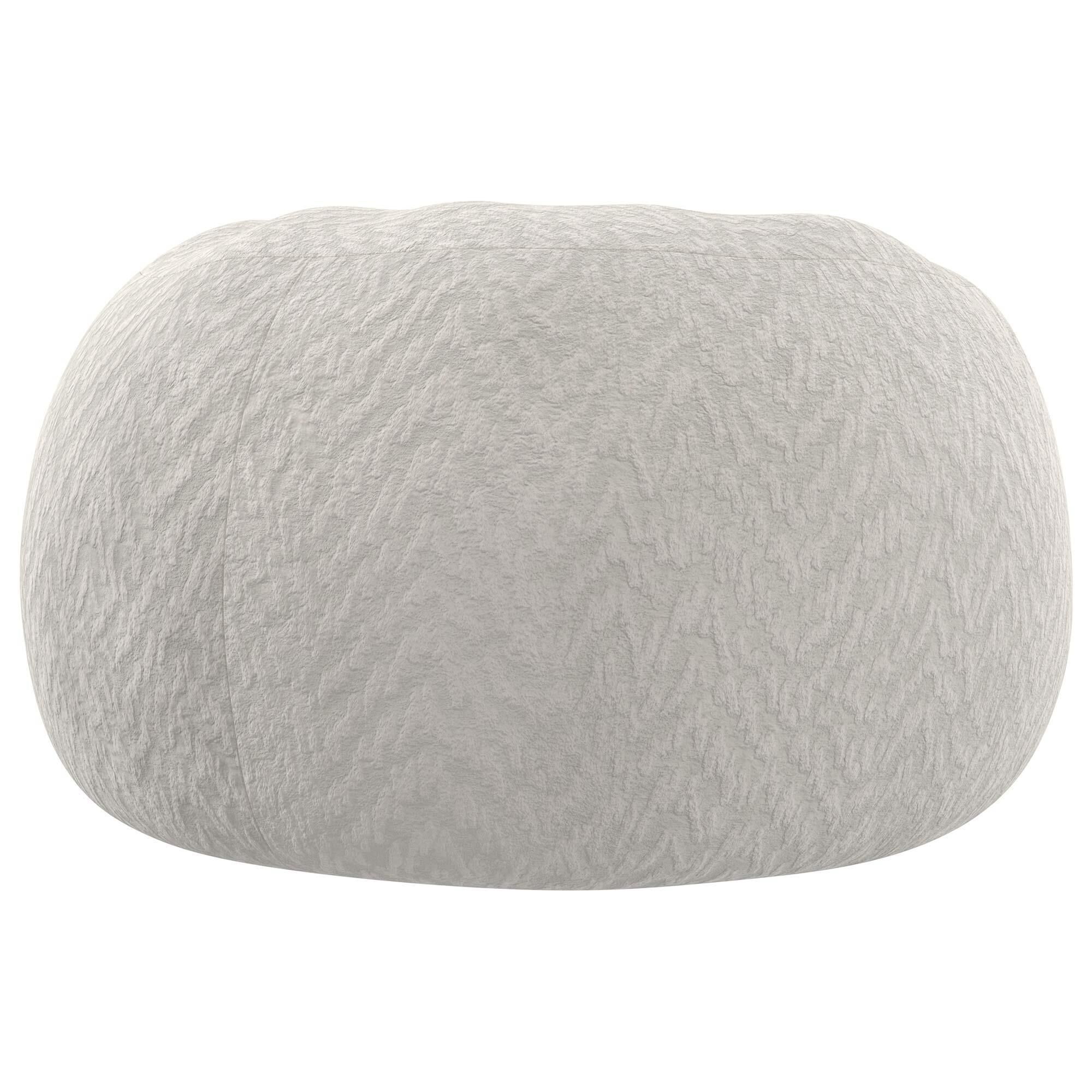 Jackson Furniture Sploosh 6' Bean Bag Chair in Parchment