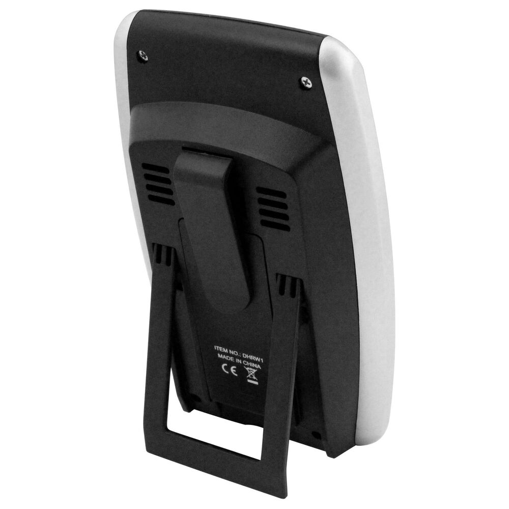 Kitchen Supply Wireless Thermometer and Timer in Black and Silver, , large