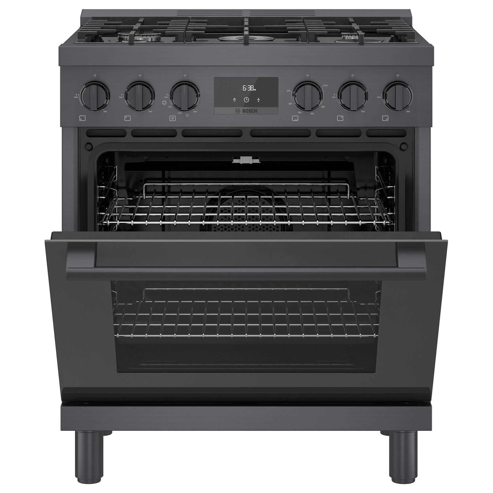 Bosch black on sale stainless range