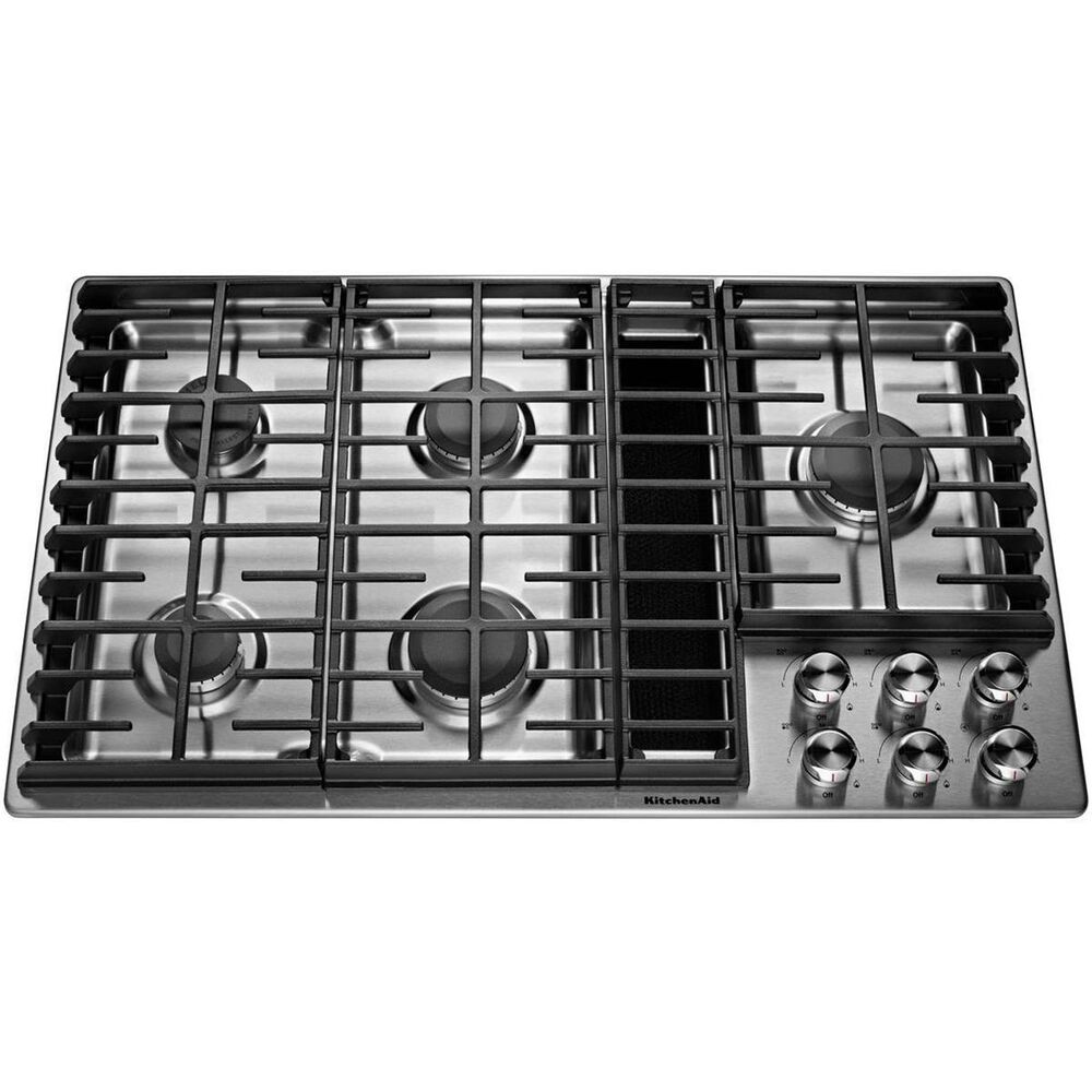 Whirlpool 36 in. 5-Burner Electric Cooktop with Simmer Burner - Black