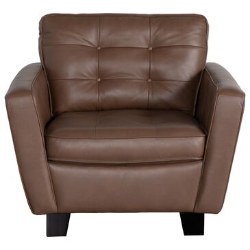 Chateau D"ax Leather Chair in Aline Africa, , large