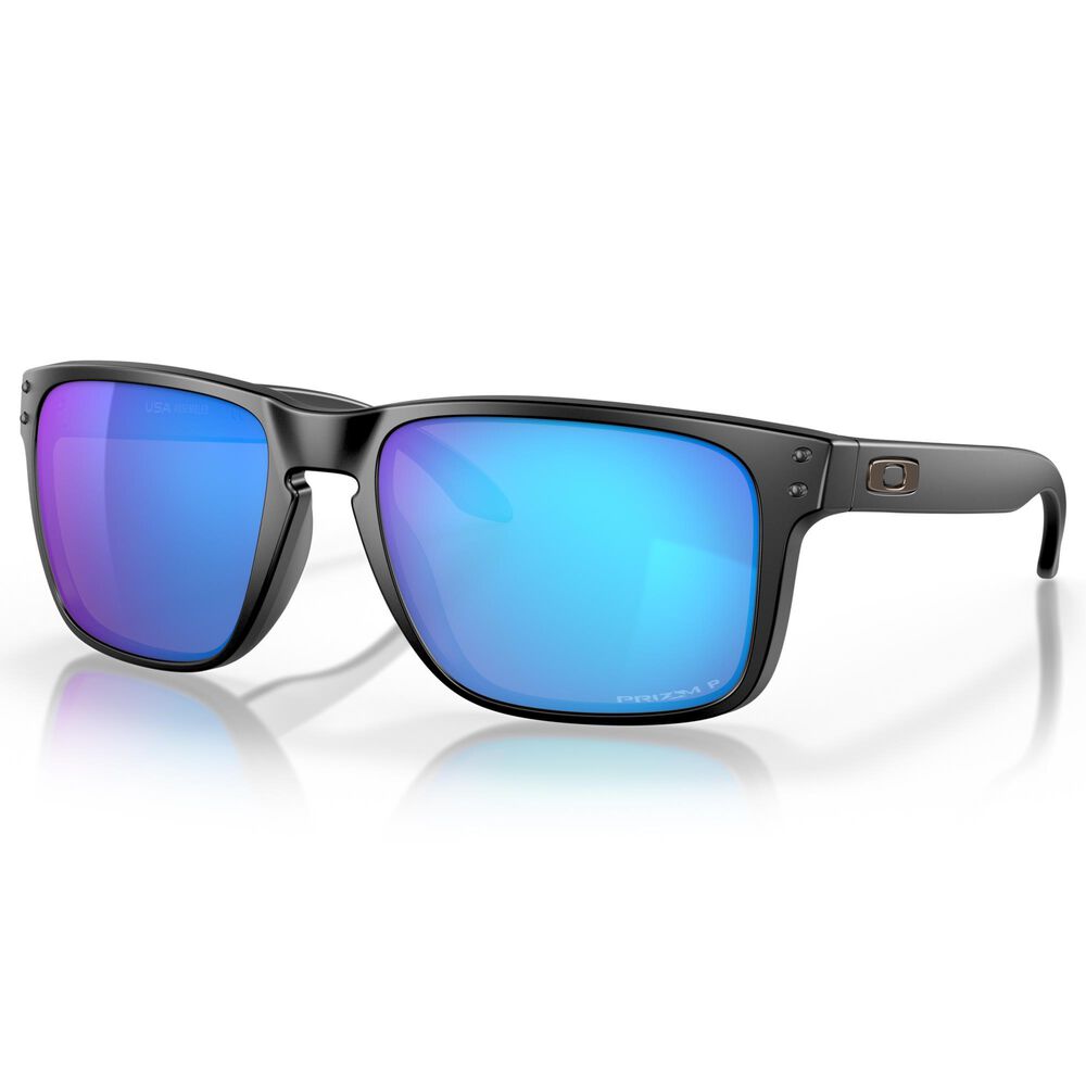 Oakley Holbrook XL Sunglasses with Prizm Black Polarized Lenses in Matte Black, , large