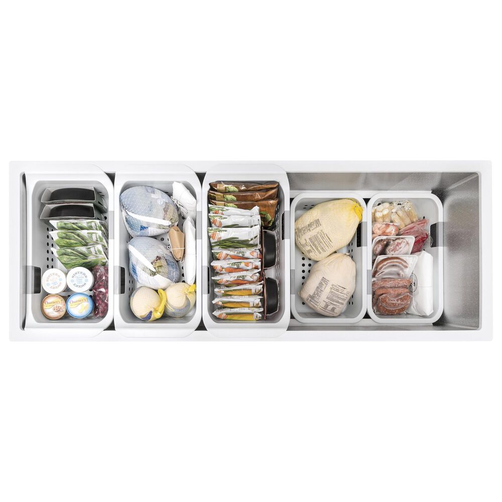 GE Appliances 21.7 Cu. Ft. Manual Defrost Chest Freezer in White, , large