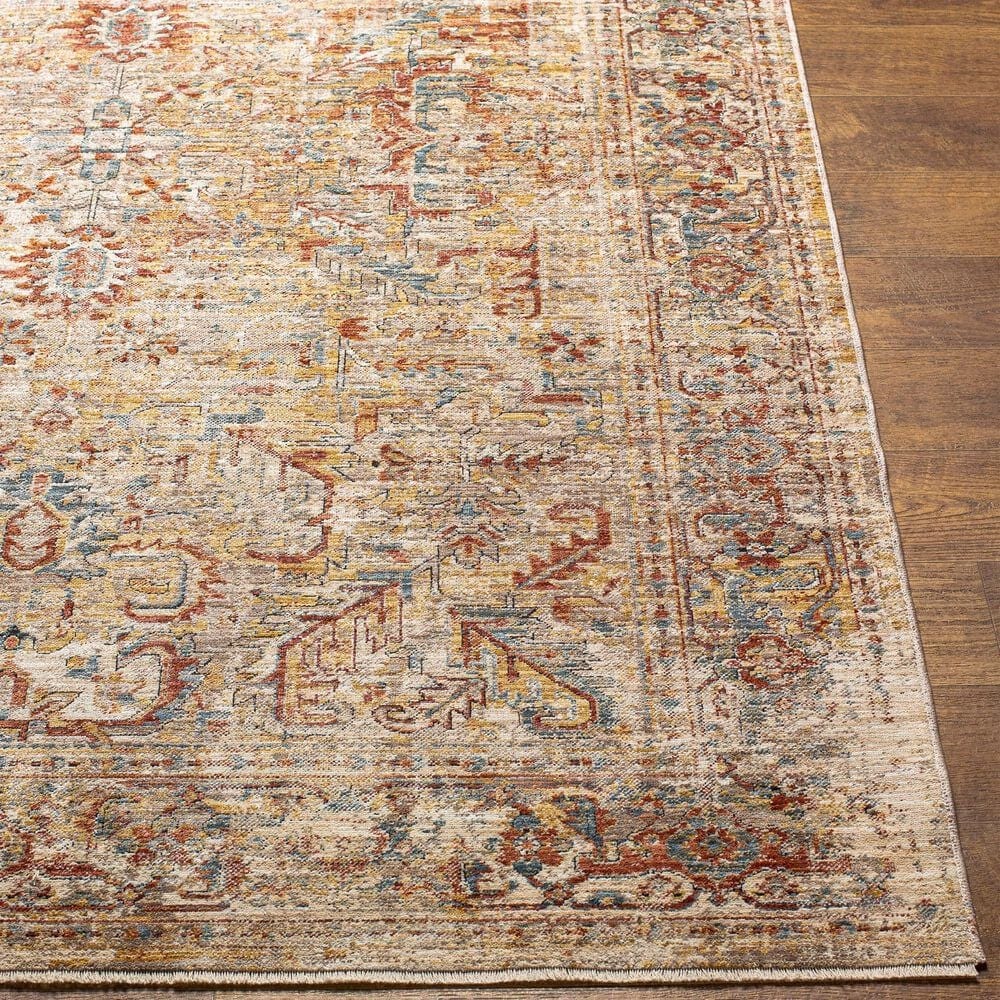 Surya Aspendos 10&#39; x 13&#39;11&quot; Gray, Charcoal, Taupe, Dusty Pink, Rust, Burgandy, Mustard, Blue, Black and Cream Area Rug, , large
