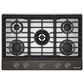 KitchenAid 30" Gas Cooktop with Aluminum Griddle and LED Backlit Knobs in Black Ore, , large