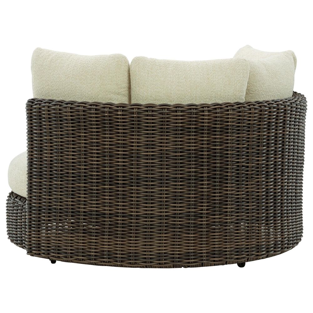 Ashley Kimora Swivel Lounge Chair in Beige, , large