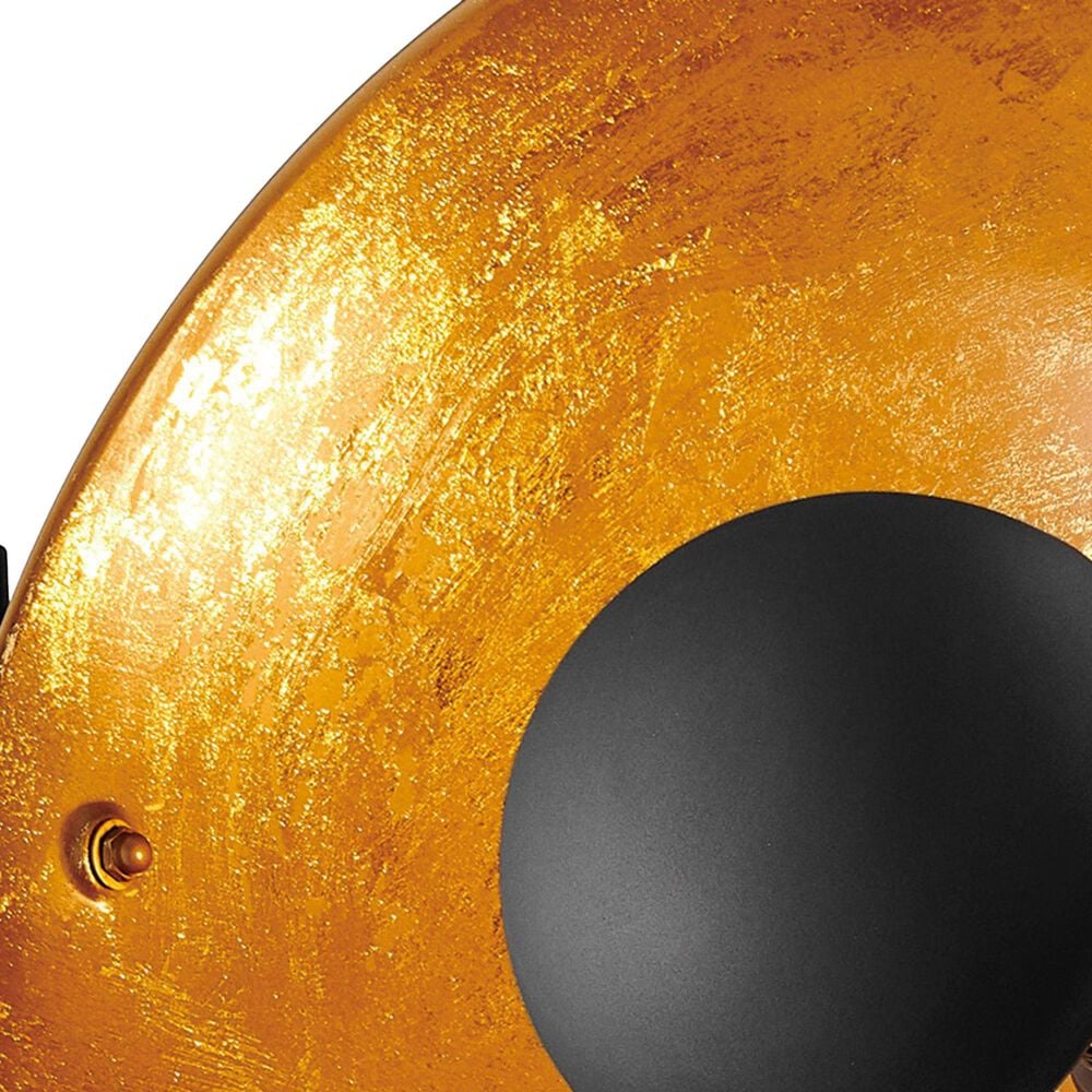 Lite Source Gothard Floor Lamp in Black and Aged Gold, , large