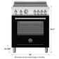 Bertazzoni Master 4.7 Cu. Ft. Freestanding Electric Induction Range in Nero Matt, , large