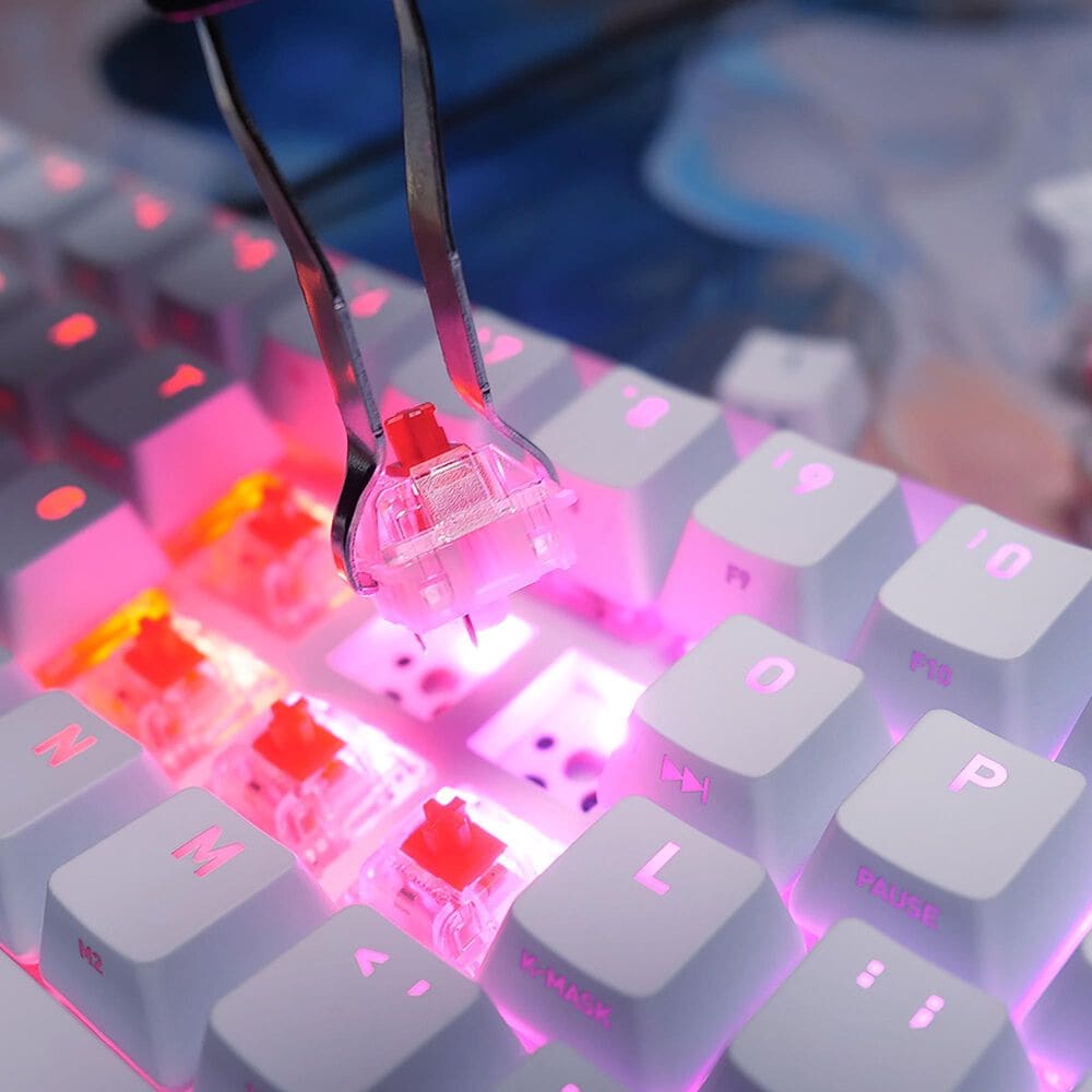 Cherry K5V2 Compact Gaming Keyboard in White, , large