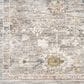 Nourison Antique Fusion Grey 3"11" x 5"10" Area Rug, , large