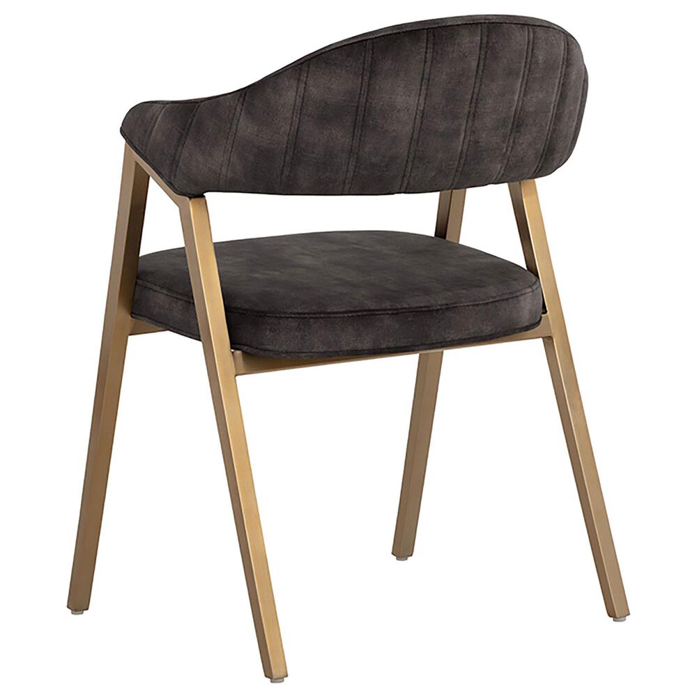37B Burgos Dining Chair with Polyester Nano Shitake Cushions, , large