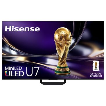 Hisense 85" Class U7 Series Mini-LED ULED 4K in Black - Smart Google TV, , large