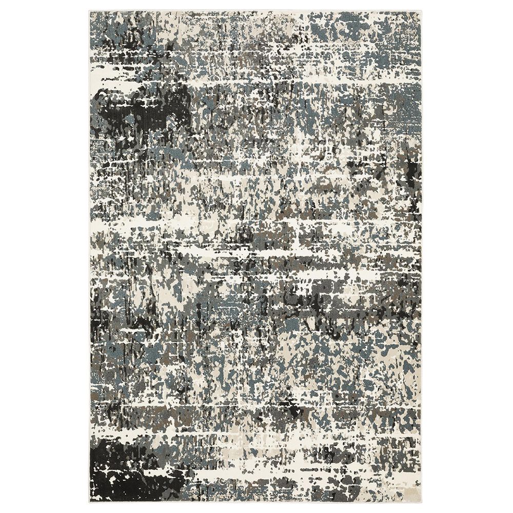 Oriental Weavers Raylan RAY10 3"3" x 5" Ivory Area Rug, , large