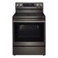 LG 6.3 Cu. Ft. Freestanding Electric Range in PrintProof Black Stainless Steel, , large