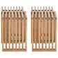 Zuo Modern Riviera Patio Extendable Stool in Natural (Set of 2), , large
