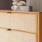 Linon Home Decor Collett 5-Drawer Chest in Natural, , large