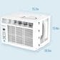 Keystone 8000 BTU Window Mounted Air Conditioner in White, , large