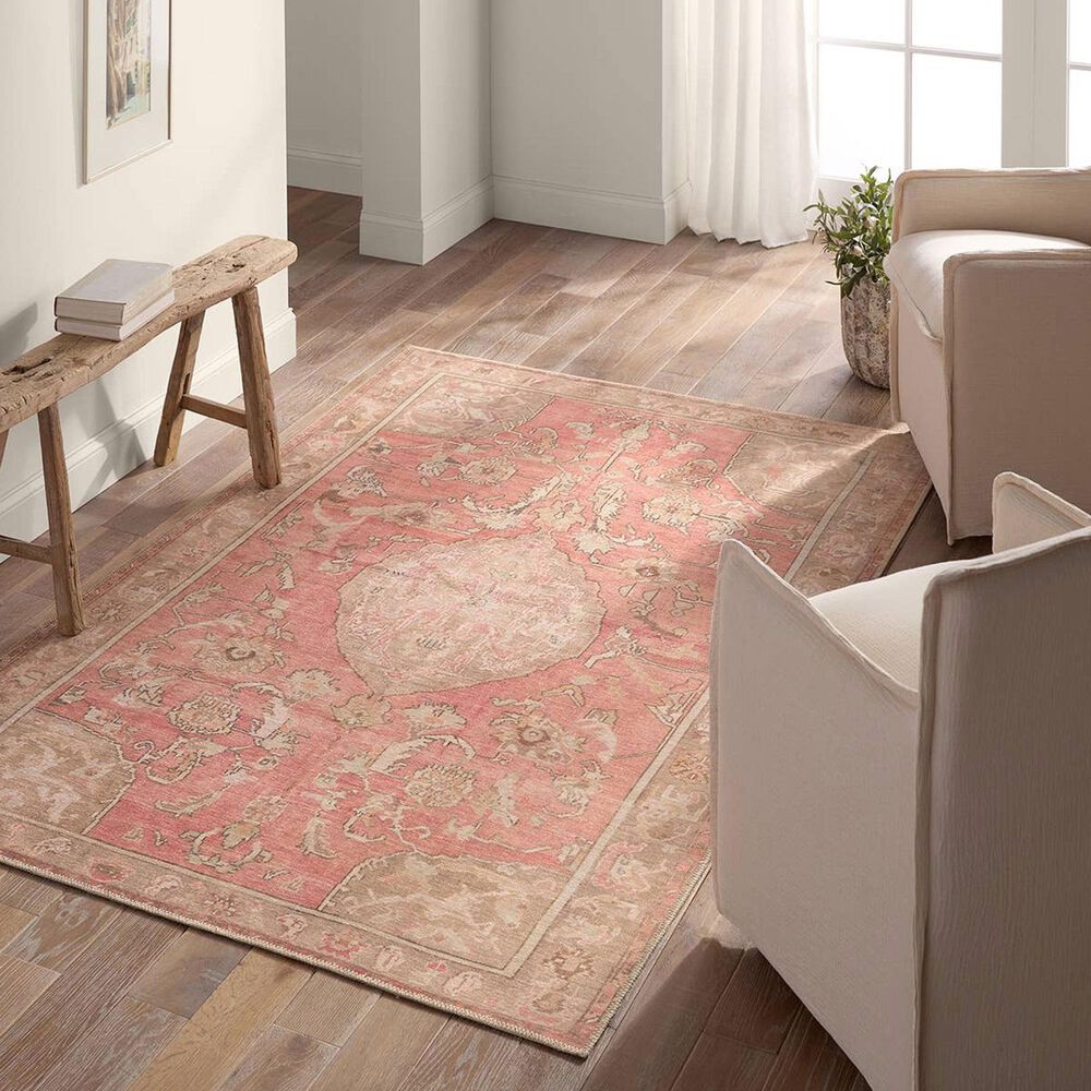 Jaipur Garcia Cheney 6&#39; x 9&#39; Tan, Sesame, Tuscany and Cameo Brown Area Rug, , large