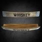Aged & Charred Whiskey Barrel Stave Wall Shelf in Natural, , large