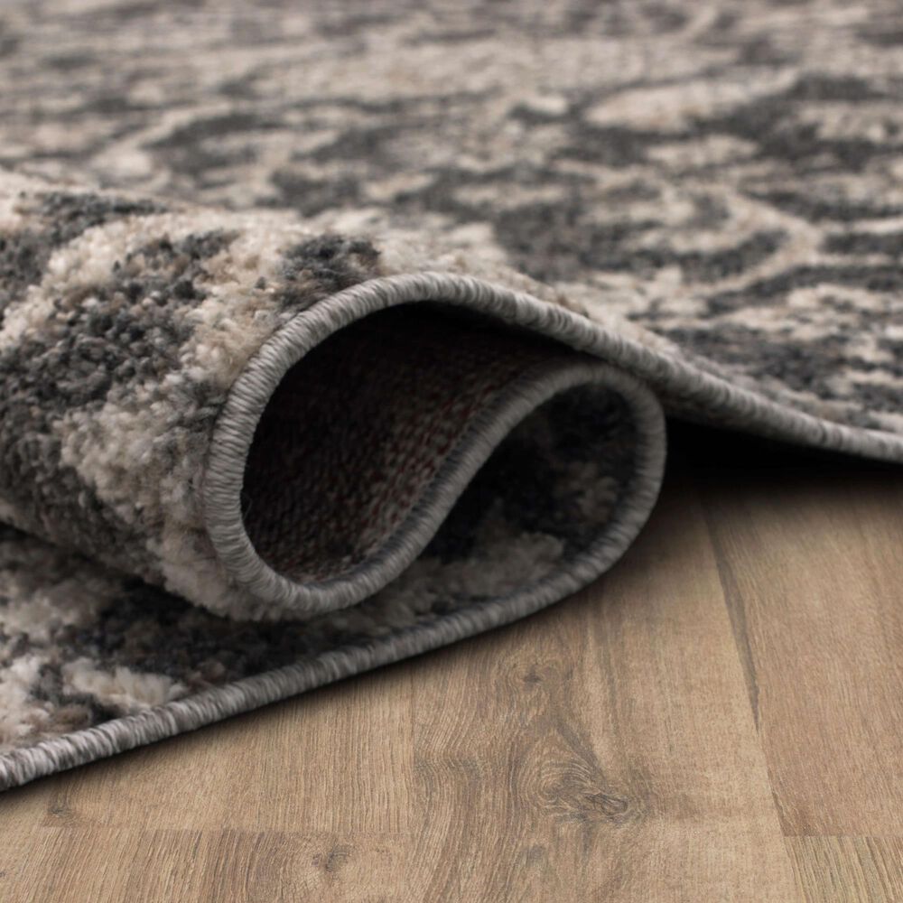 Mohawk Whimsy R1198 Grey 5'3" x 8' Area Rug, , large
